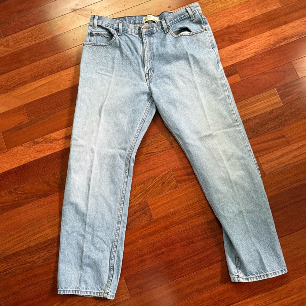 Signature by Levi Strauss Light Blue Men's Straight Jeans